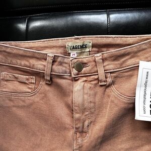 ❌❌❌SOLD❌❌❌ L'AGENCE BNWT Size 25 Skinny Jeans in Natural/Honey Color